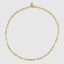 Minimalist Paperclip Chain Necklace