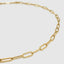 Minimalist Paperclip Chain Necklace
