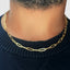 Minimalist Paperclip Chain Necklace