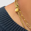 Minimalist Paperclip Chain Necklace