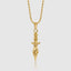 Sword & Skull Power Pendant With Chain