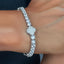 Men’s diamond tennis bracelet with premium lab-grown diamonds