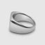 DVNCI signature white gold pinky ring for men