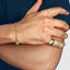 DVNCI solid gold chunky ring for men, perfect for any occasion
