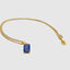 DVNCI lapis lazuli necklace for men and women, premium crystal gemstone pendant