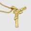 Pistol Pendant With Chain