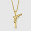 Pistol Pendant With Chain