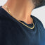 Minimalist Herringbone Chain Necklace