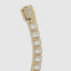 Clustered Diamond Tennis Bracelet With Solitaires