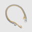 Refined 18k gold Connell bracelet, 3mm chain for a sleek and impactful statement