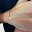 Timeless gold herringbone bracelet for minimalist fashion lovers