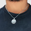 18k gold pendant necklace for confident modern men