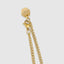 Subtle and sleek 18k gold chain bracelet, minimalist 3mm style